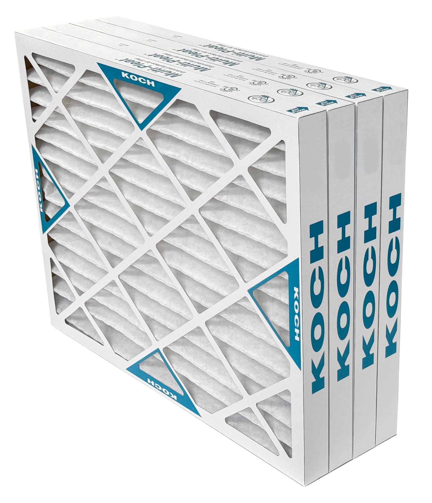 Koch 102-700-022 - 24" x 24" x 2" Pleated Air Filter, MERV 8