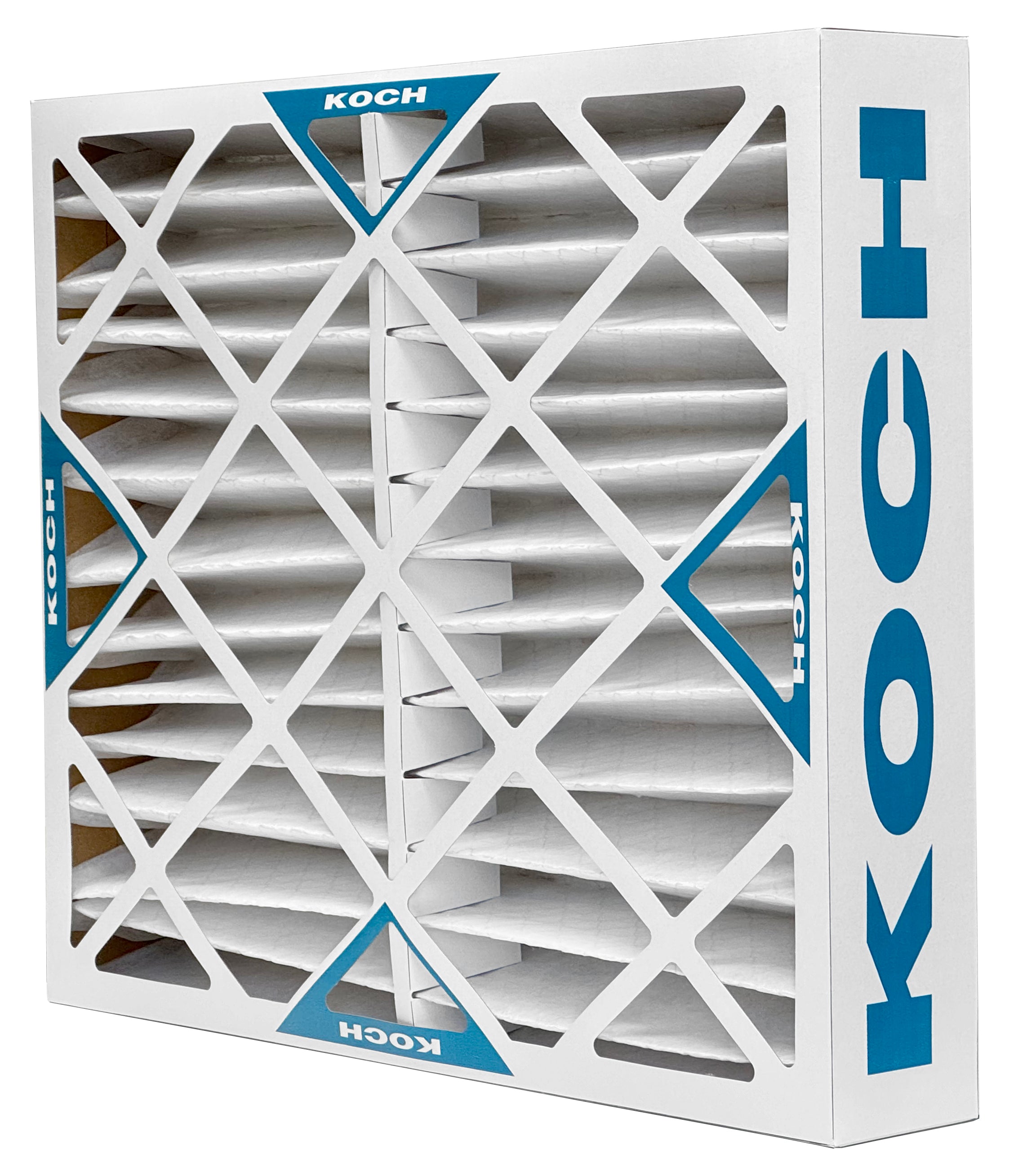 Koch 102700028 20" x 20" x 4" Pleated Air Filter, MERV 8