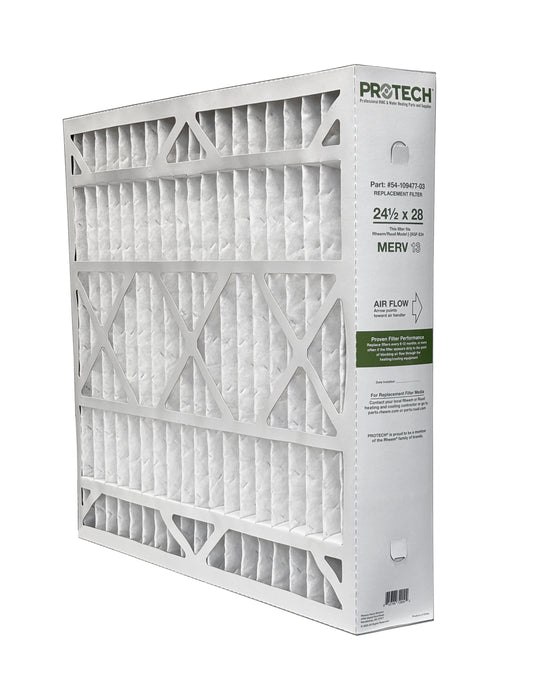 Rheem 54-109477-03 - 24.5" x 28" x 5" Exact-Fit Filter for Air Cleaner XGF-E24M13, MERV 13