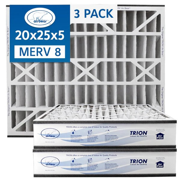 Trion Air Bear TRION 255649-102 MERV 8 Replacement Filter (20 x 25 x 5")