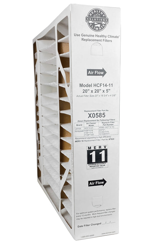 Lennox X0585  MERV 11 Replacement Filter (20 x 20 x 5")