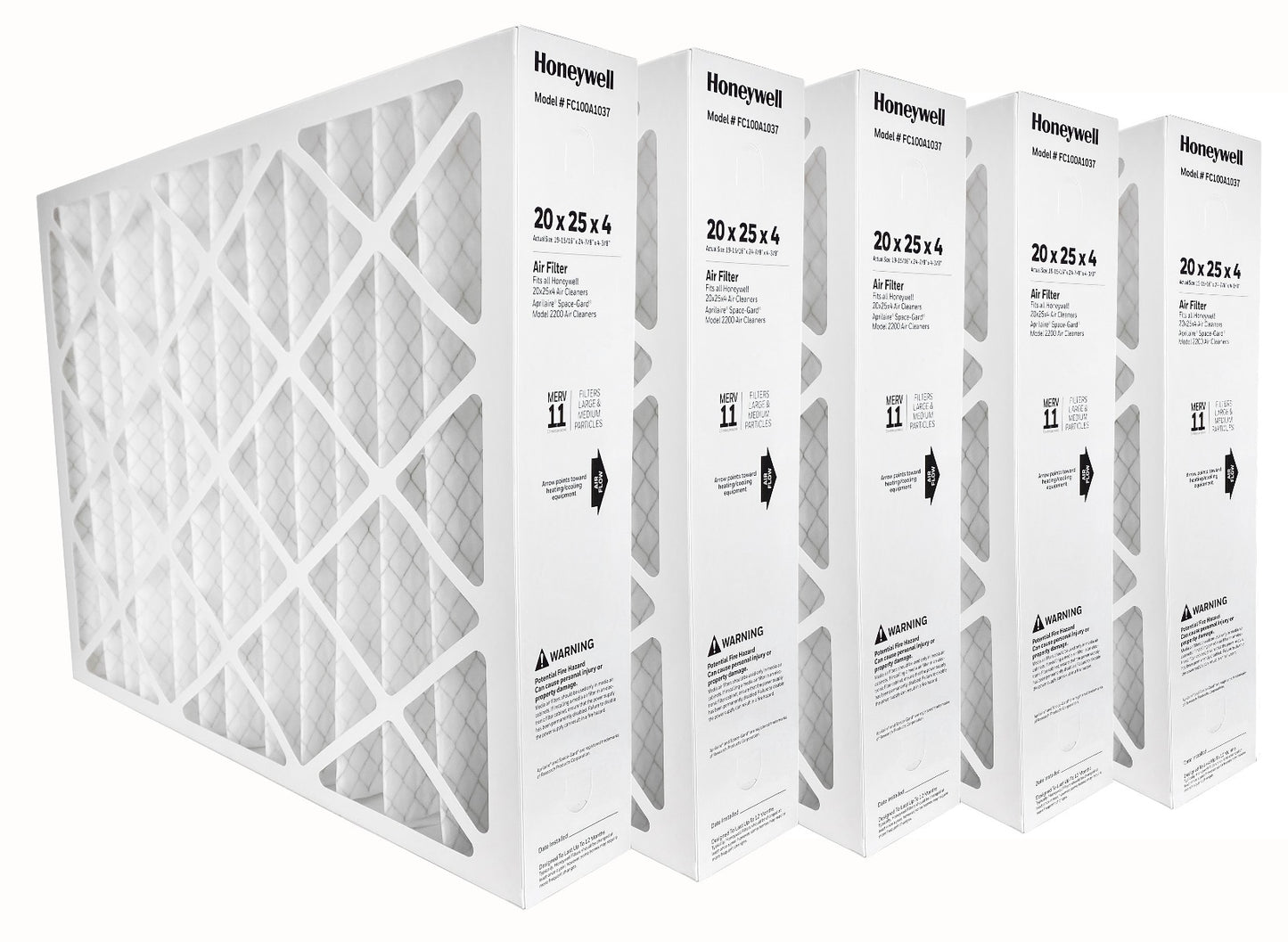 Honeywell FC100A1037 - MERV 11 Replacement Filter (20 x 25 x 4")