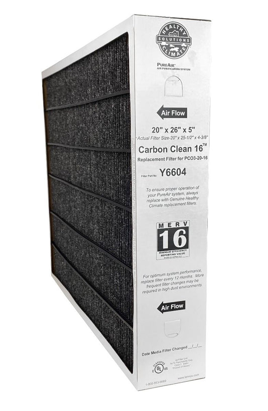 Lennox Y6604  MERV 16 Replacement Filter (20 x 26 x 5")