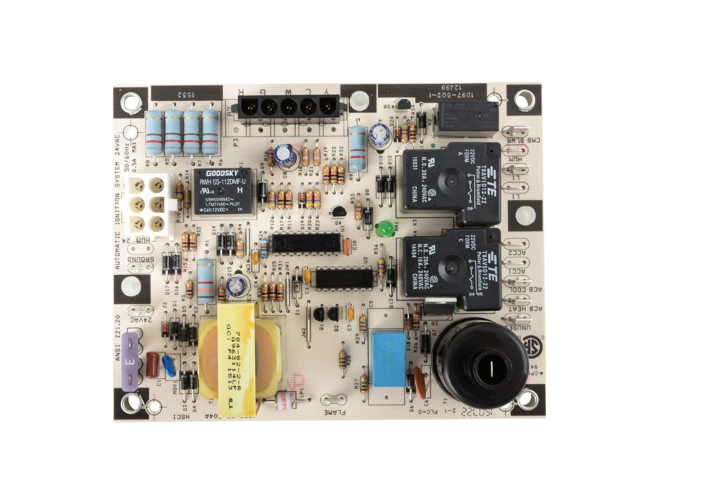Lennox 12J99 - Lennox OEM Replacement Furnace Control Board, 6
