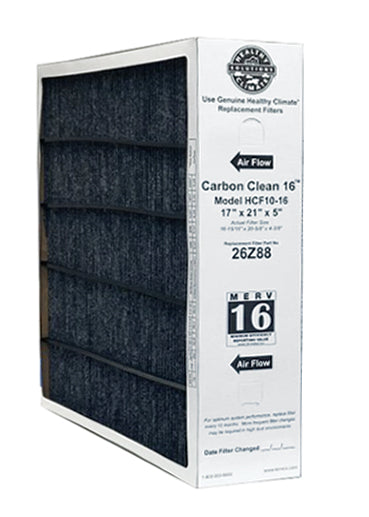 Lennox 26Z88 - 17" x 21" x 5" Health Climate Carbon Clean HCF10-16 Air Filter, MERV 16