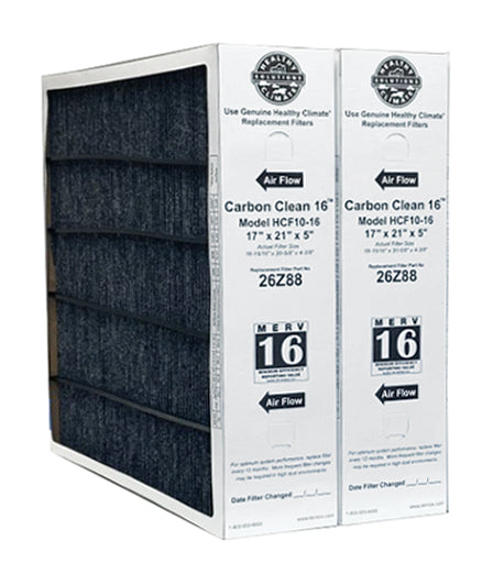 Lennox 26Z88 - 17" x 21" x 5" Health Climate Carbon Clean HCF10-16 Air Filter, MERV 16