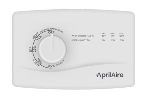 Aprilaire 600m Bypass Humidifier Manual Control