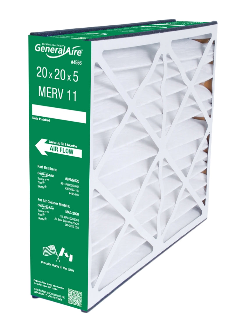 GeneralAire 6FM2020 - 20" x 20" x 5"  MERV 11 Filter for MAC 2020, GFI# 4556