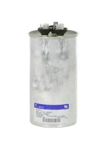 Lennox 89M83 - 100335-15 CAPACITOR 45/10 MFD Dual Run Capacitor, 440 VAC, Round