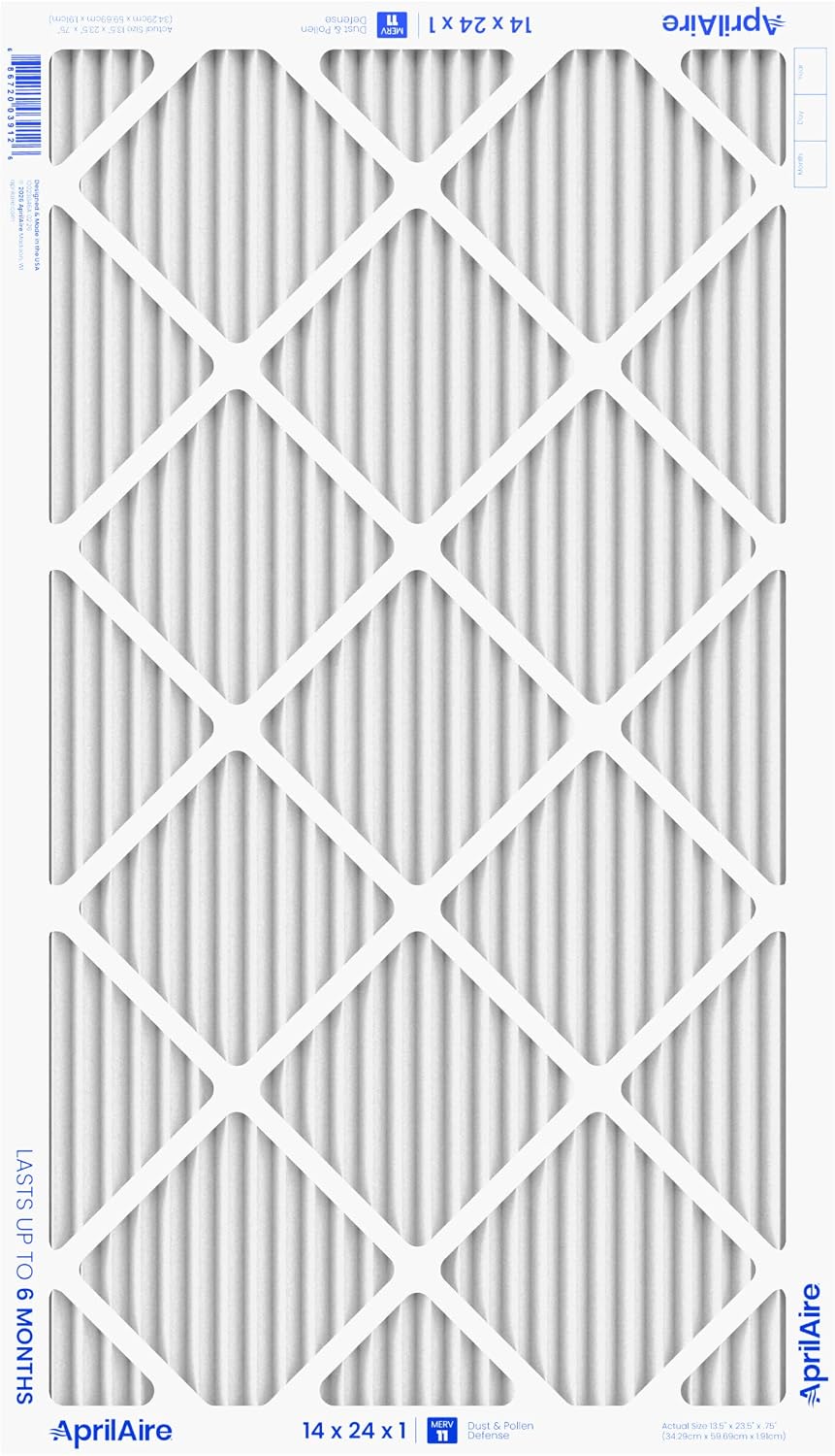 AprilAire A14241 1-Inch Media 14" x 24" x 1" MERV 11