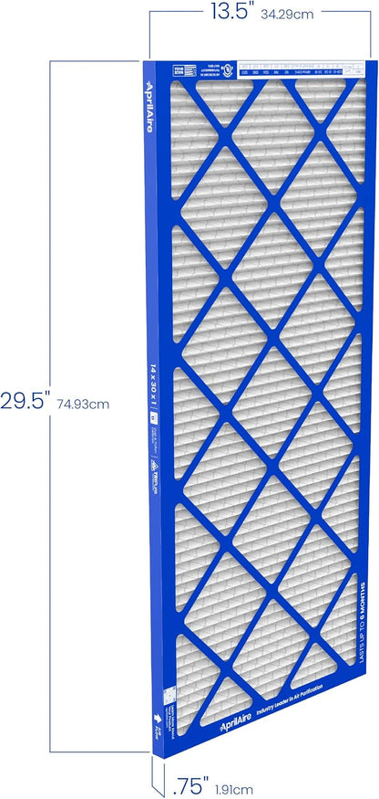 AprilAire A14301 1-Inch Media 14" x 30" x 1" MERV 11