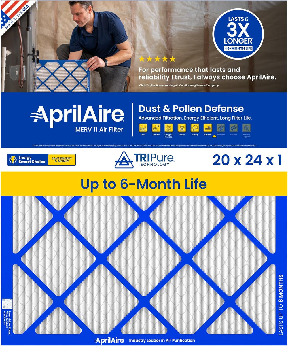 AprilAire A20241 1-Inch Media 20" x 24" x 1" MERV 11