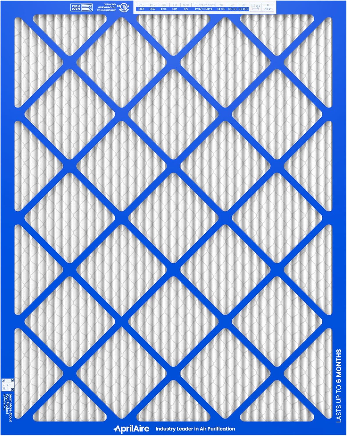 AprilAire A20251 1-Inch Media 20" x 25" x 1" MERV 11