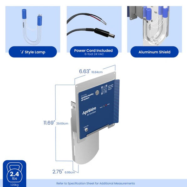Aprilaire UVD1 - In-Duct UVC Sanitizer