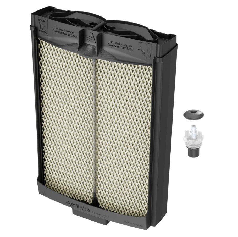 AprilAire HYDRLH Hard Water Maintenance Kit for 620 & 720 Series Humidifiers With L HydroCore Water Panel Cartridge and Replacement Orifice