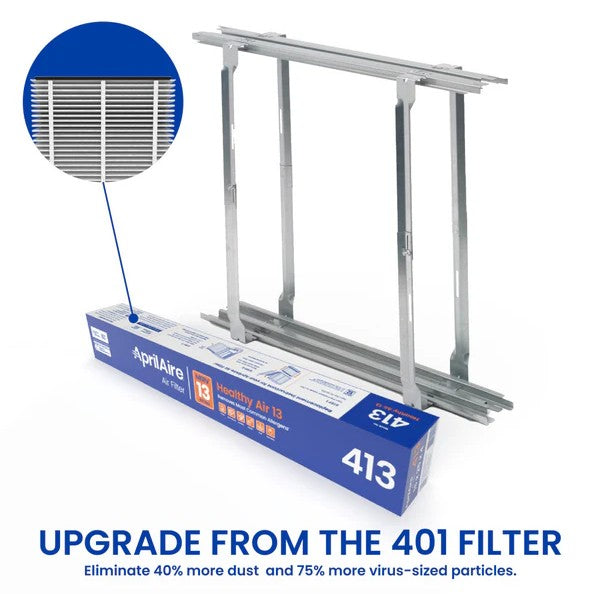 Aprilaire 1413 upgrade kit MERV 13 Replacement Filter (16 x 25 x 4 )