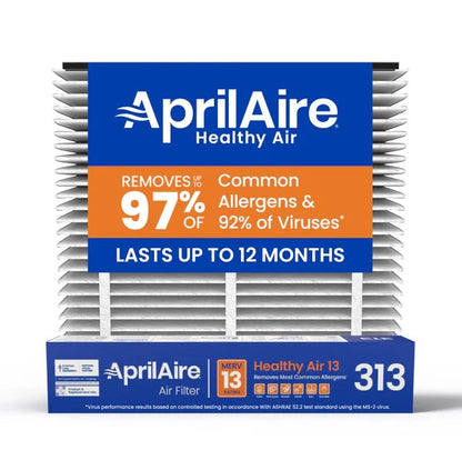 Aprilaire 313 MERV 13 Replacement Filter (20 x 20 x 4")
