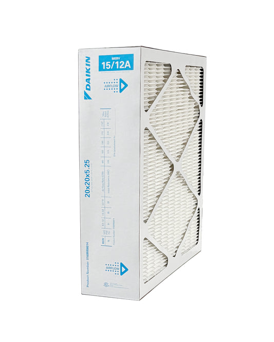Daikin 0160M00014 - 20" x 20" x 5" Pleated MERV 15 Replacement Filter for DV15-2121-AC