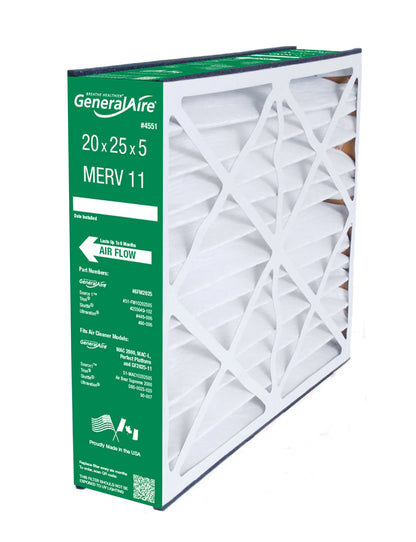 GeneralAire 6FM2025 - 20" x 25" x 5 " Filter Media for MAC 2000 and 3000, MERV 11