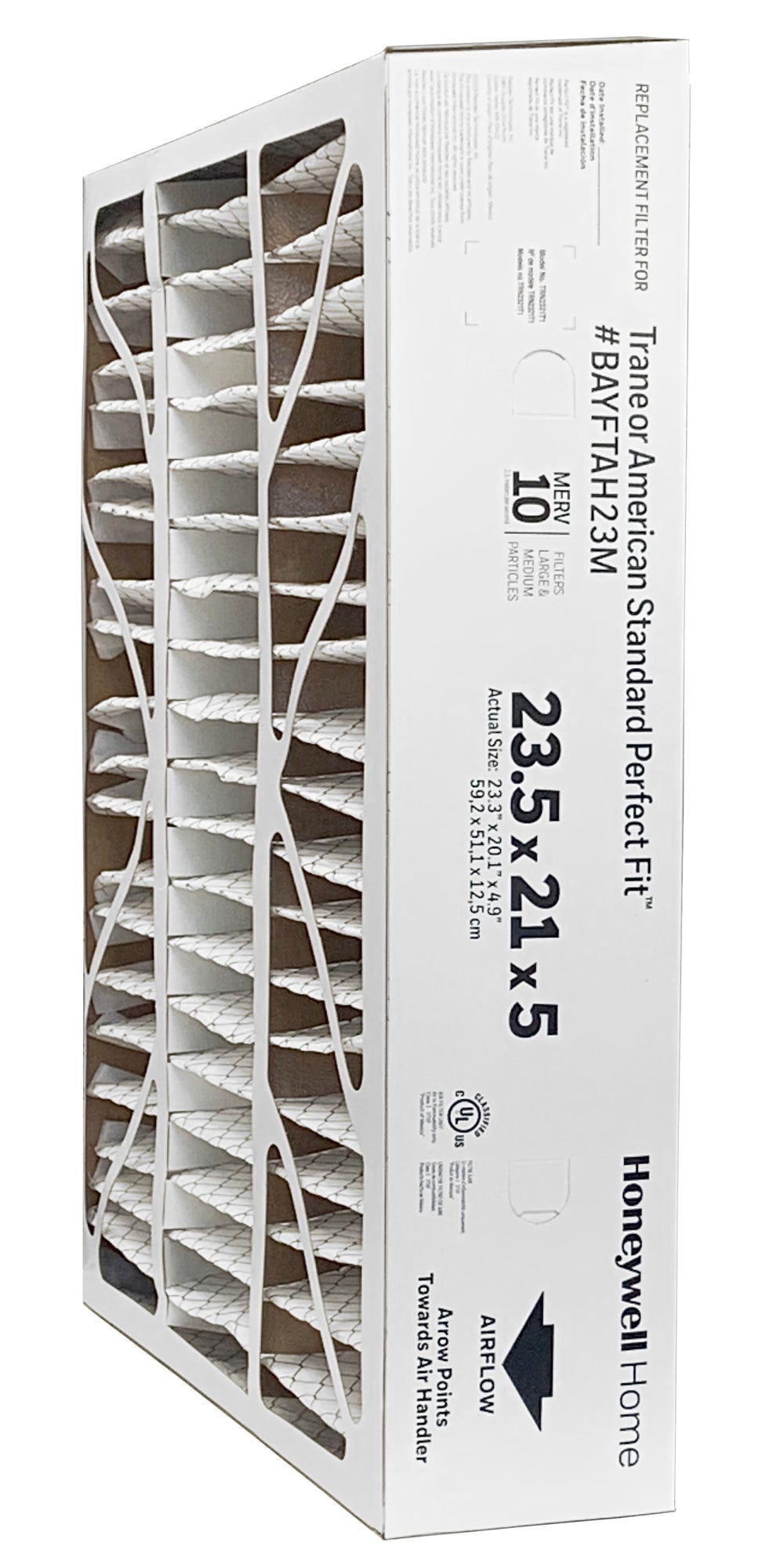 Honeywell TRN2321T1  MERV 10 Replacement Filter (23.5 x 21 x 5")