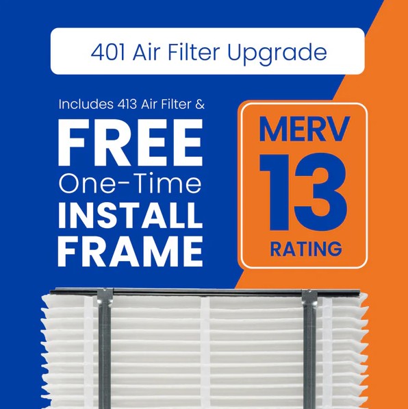 Aprilaire 1413 upgrade kit MERV 13 Replacement Filter (16 x 25 x 4 )