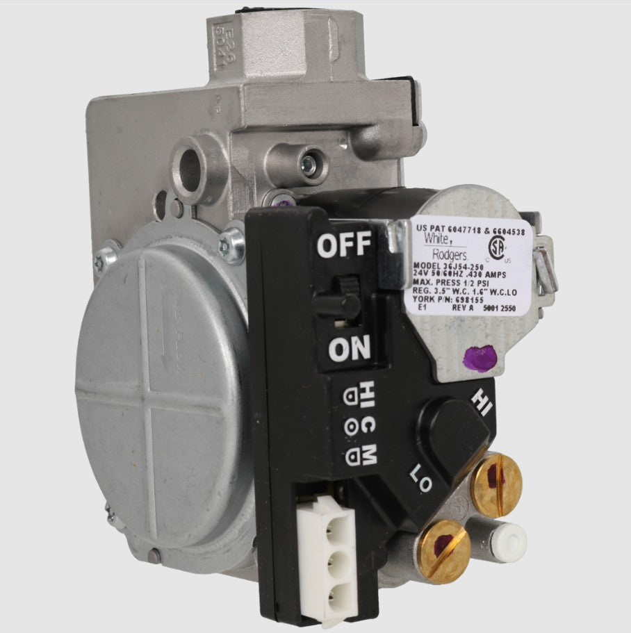 Source 1 - S1-02544124000 - Gas Valve, 2-Stg J Style Slow Open