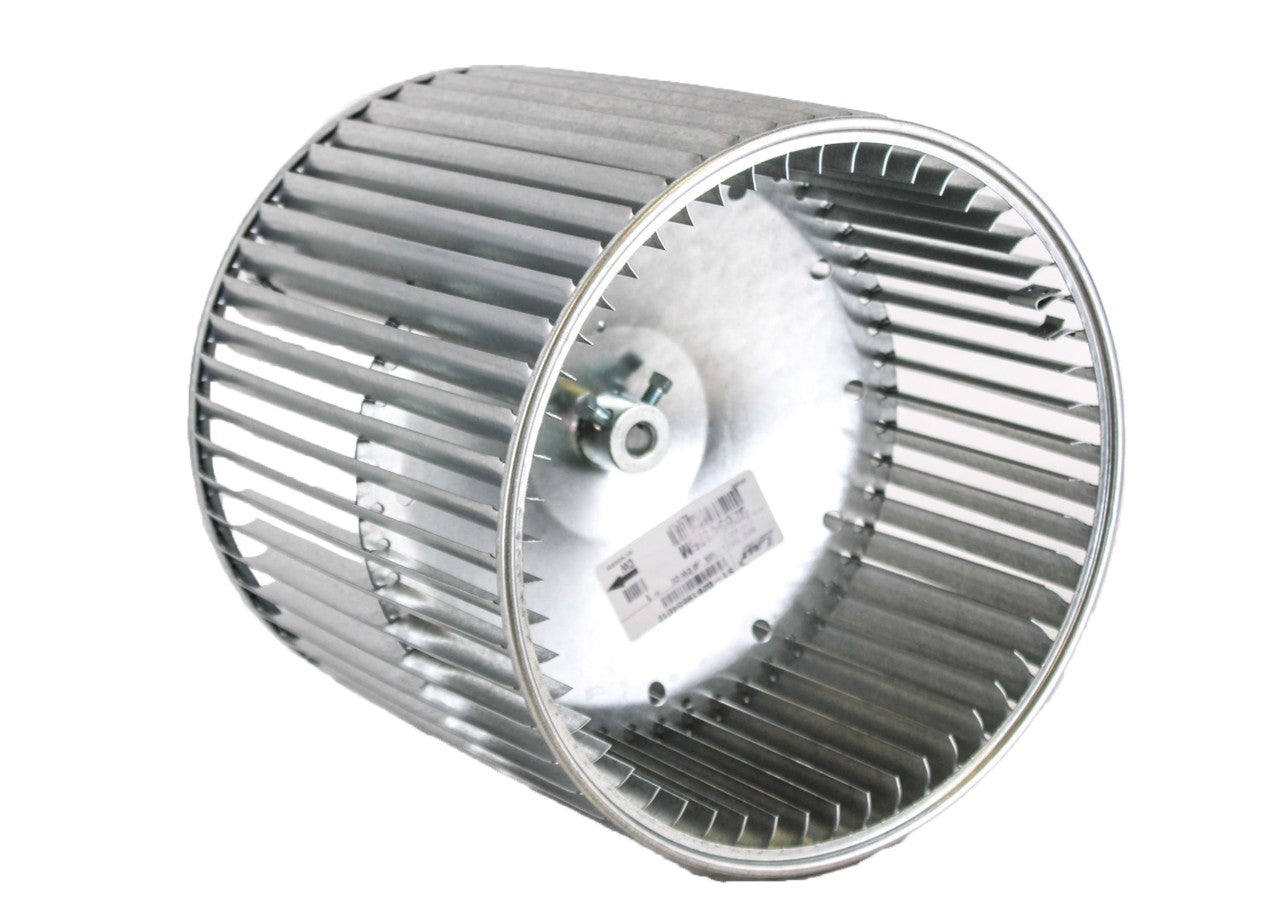 Source 1 - S1-02619654012 - Double Inlet Blower Wheel - 11" Dia x 10" W, 1/2" Bore, CW, Steel