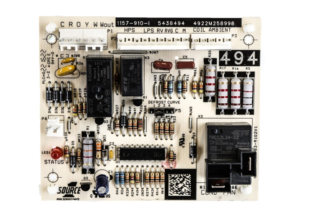 Source 1 - S1-03103498001 - Control Board, Defrost, Split Unit