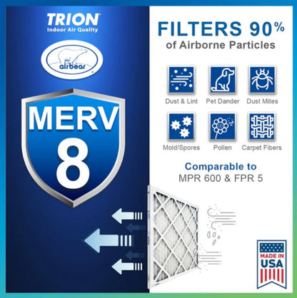 Trion Air Bear TRION 255649-102  MERV 8 Replacement Filter (20 x 25 x 5")