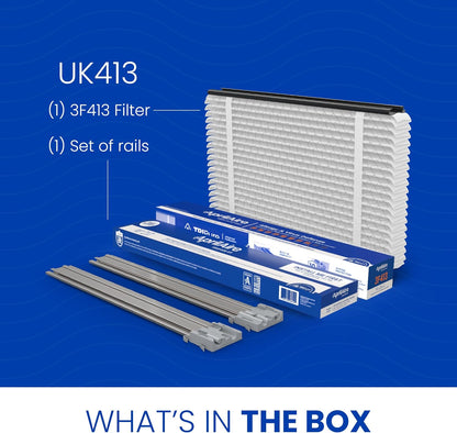 AprilAire UK413 (Replaces 413) MERV 13 TriPure Filter with Upgrade Rails