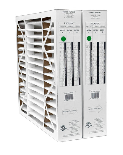 Carrier & Bryant FILXUMC082320 - 20" x 23" x 4" Pleated Air Filter, MERV 8 replaces old part # FILXXFNC0024
