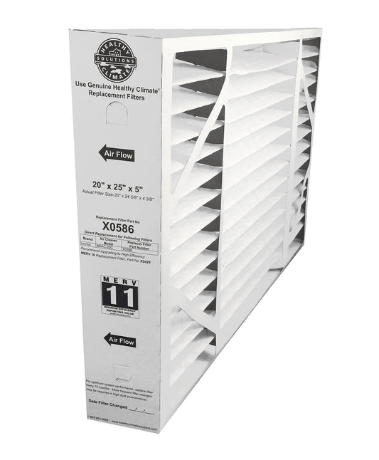Lennox X0586  MERV 11 Replacement Filter (20 x 25 x 5")