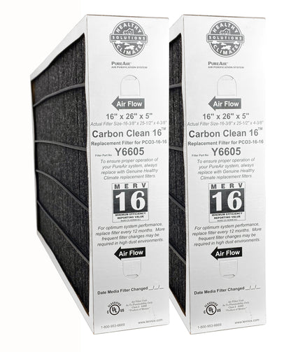 Lennox Y6605  MERV 16 Replacement Filter (16 x 26 x 5)