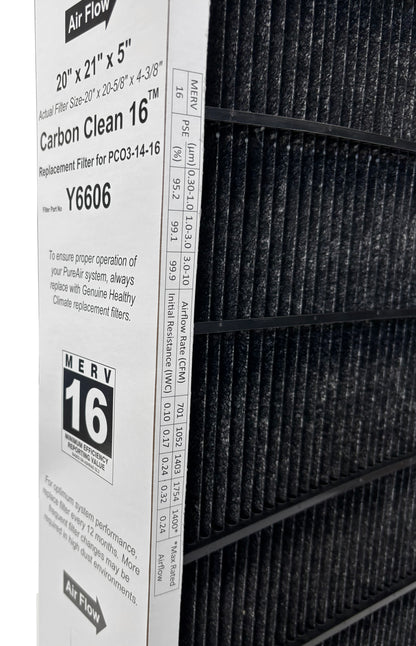 Lennox Y6606 MERV 16 Replacement Filter (20 x 21 x 5")