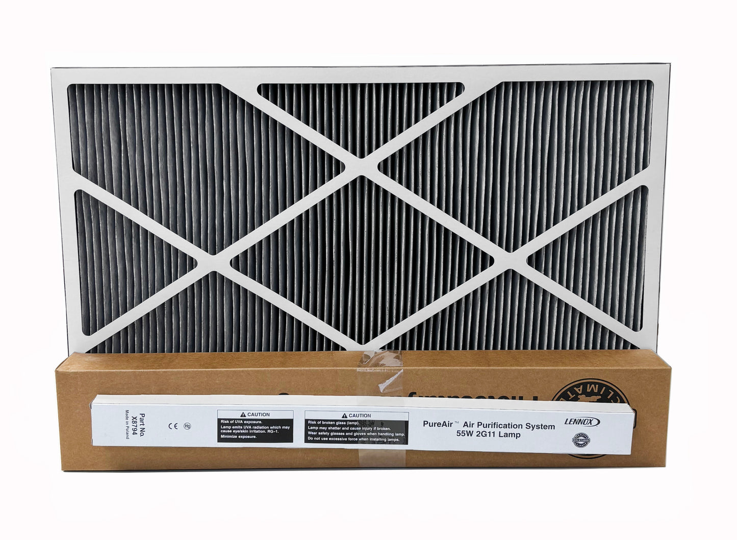 Lennox Y6612 Healthy Climate 612988-02 PureAir PCO3-16-16 System Annual Maintenance Kit MERV 16 (16 x 26 x 5")