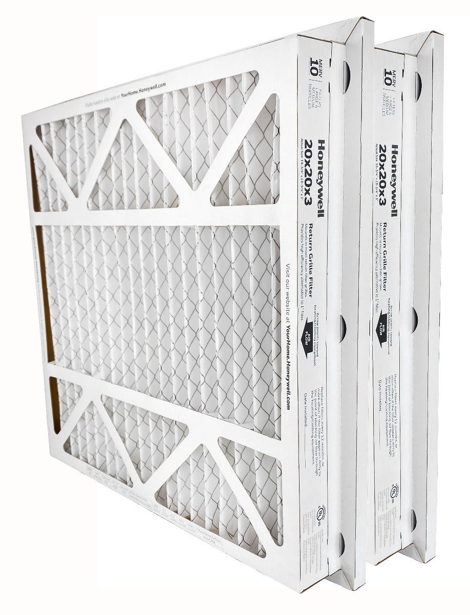 Honeywell FC40R1003 - 20" x 20" x 3" Return Grille Pleated Air Filter, MERV 10