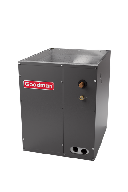 Goodman 5 Ton 14 SEER2 Upflow Air Conditioner Split System with 120,000 BTU 80% AFUE Gas Furnace GLXS4BA6010 CAPTA6030D3 GR9S801205DN