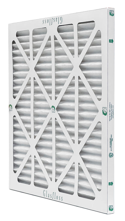 Glasfloss ZLP20251 - 20" x 25" x 1" Z-Line Pleated Air Filter, MERV 10