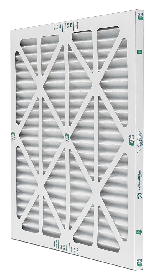 Glasfloss M1120204 - 20" x 20" x 4" Z-Line Pleated Air Filter, MERV 11