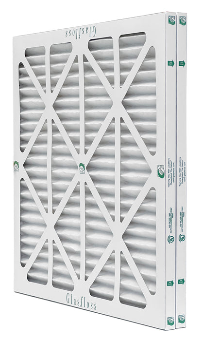 Glasfloss ZLP20251 - 20" x 25" x 1" Z-Line Pleated Air Filter, MERV 10