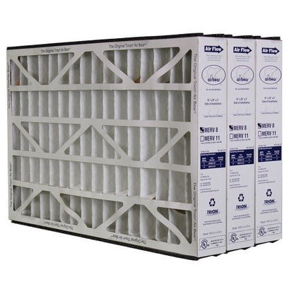 Trion Air Bear TRION 255649-101 - 16" x 25" x 3" Pleated Air Filter, MERV 8