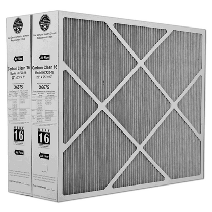 Lennox X6675 Healthy Climate Carbon Clean 16 Hcf20 16 Merv 16 Filter Replacement 20 X 25 X 5