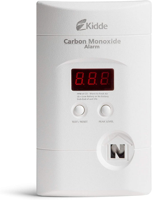 Kidde 900-0076-01 - Digital Display Carbon Monoxide Alarm, AC/DC, Model# KN-COPP-3