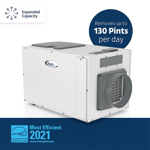 AprilAire E130 130-Pint Professional-Grade Whole-House Dehumidifier