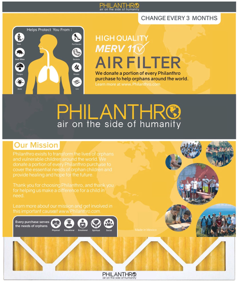 Philanthro PHIL14201M11  MERV 11 Replacement Filter