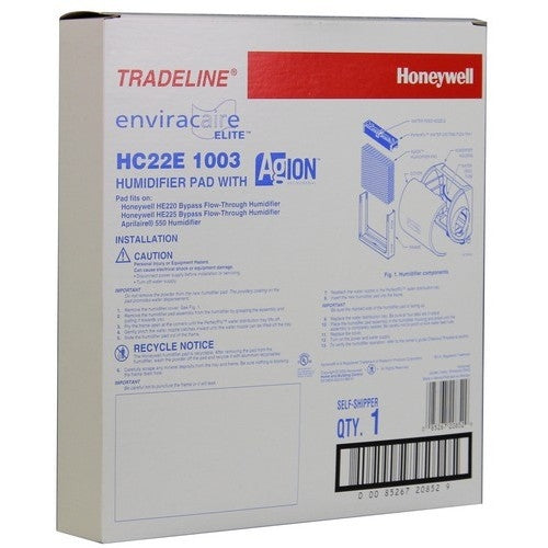 Honeywell Hc22e1003 Humidifier Water Panel