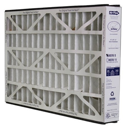 Trion Air Bear TRION 255649-101 - 16" x 25" x 3" Pleated Air Filter, MERV 8