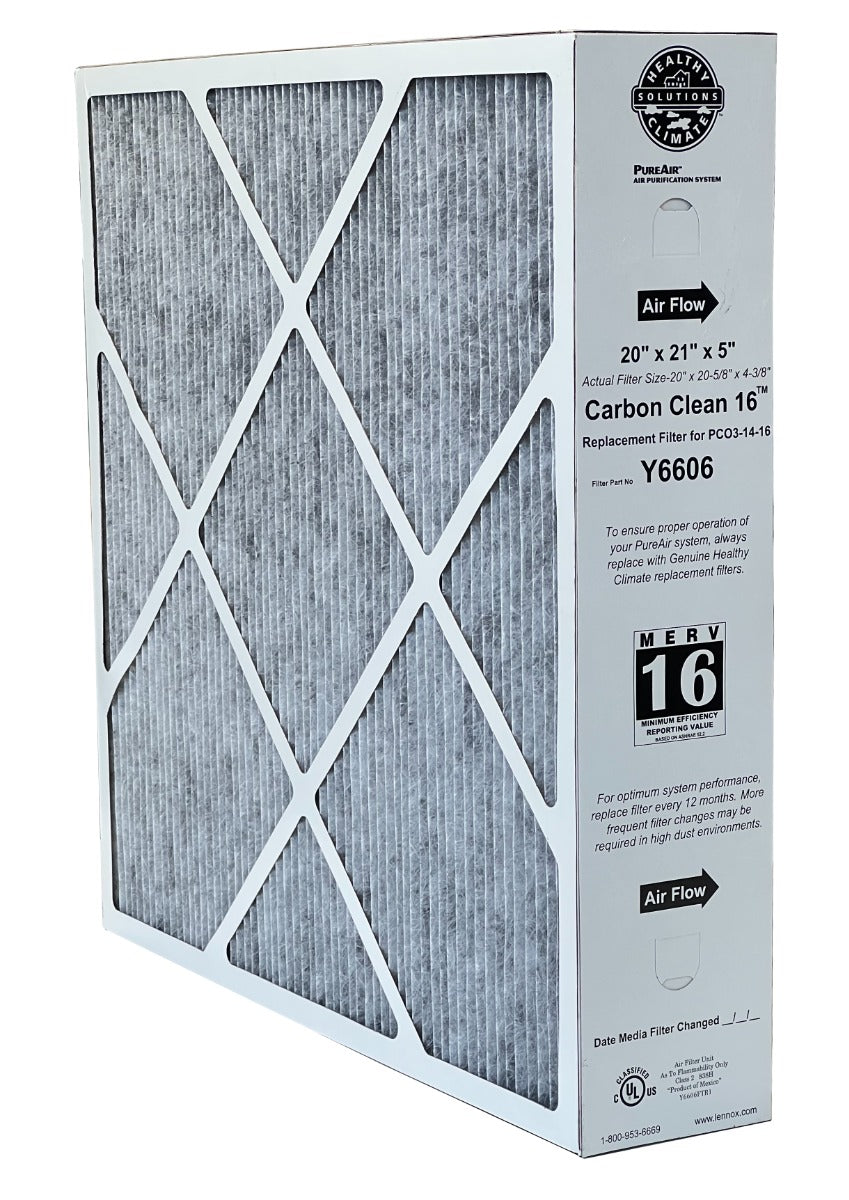 Lennox Y6606  MERV 16 Replacement Filter (20 x 21 x 5")